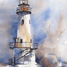 Схема вышивки «Маяк»