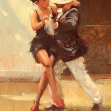 Схема вышивки «Танец Пара»