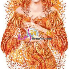 Схема вышивки «Рыжая»