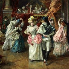 Схема вышивки «Танец Пара»