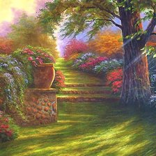 Схема вышивки «ПЕЙЗАЖ»