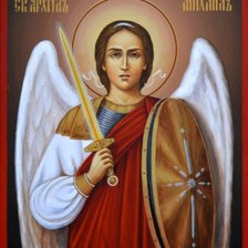 Схема вышивки «архангел михаил»