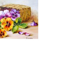 Схема вышивки «Корзинка анюток /размер 218 х 170 крест с хорошим качеством/»