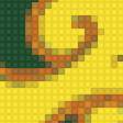 Предпросмотр схемы вышивки «черепаха» (№1894436)