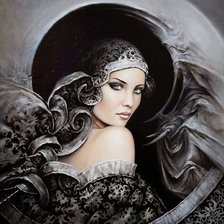 Схема вышивки «Вечер»