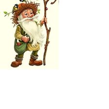 Схема вышивки «Старичок-лесовичок / размер 187 х 247 крест с хорошим качеством/»