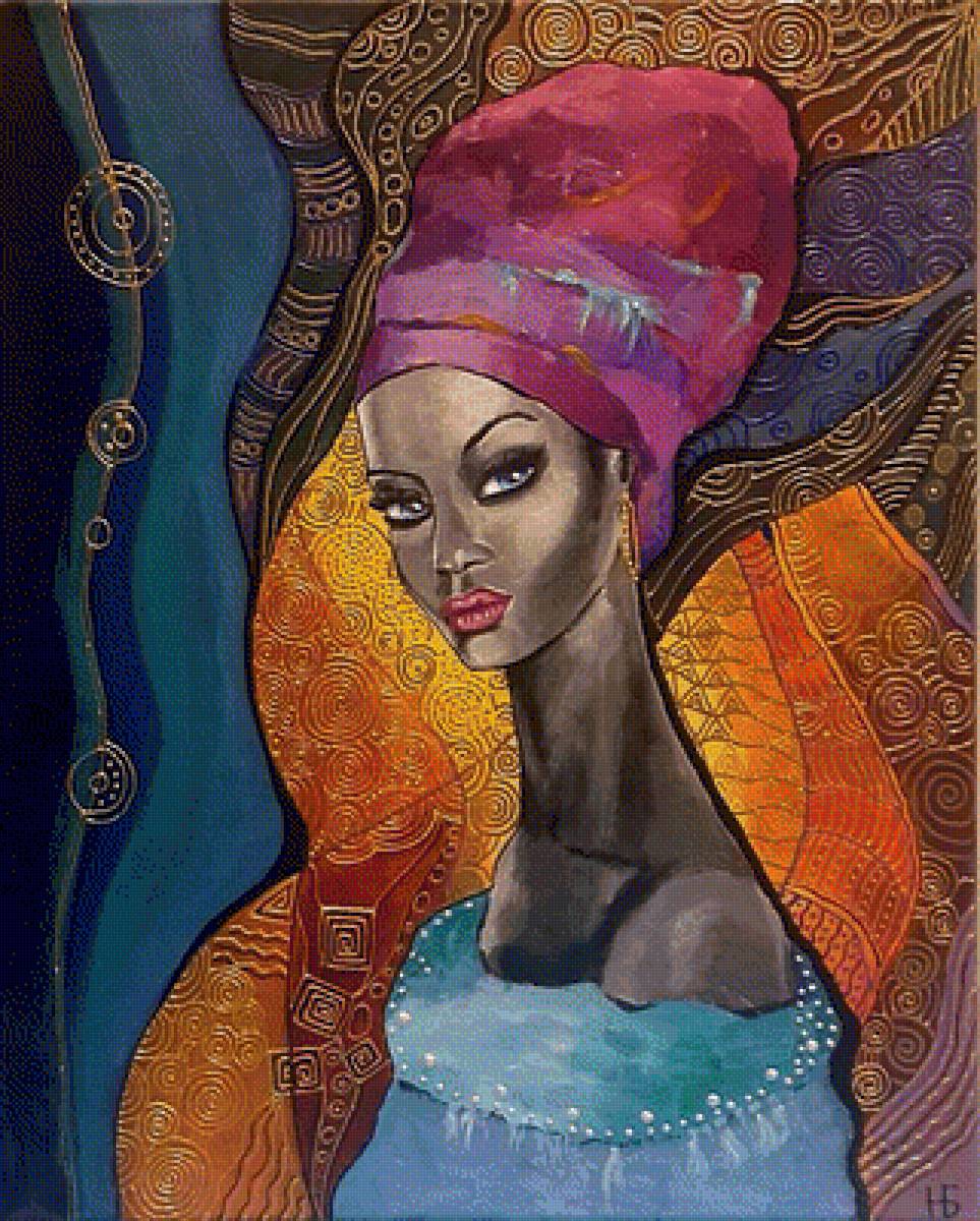 Мисс Африка - африка, девушка, негритянка - предпросмотр