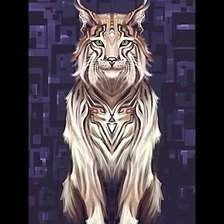 Схема вышивки «мир животных»