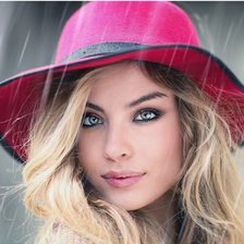 Схема вышивки «девушка»