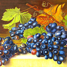 Схема вышивки «Серия "Виноград"»