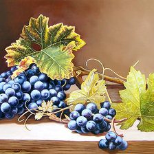 Схема вышивки «Серия "Виноград"»