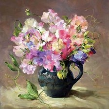 Схема вышивки «ДУШИСТЫЙ ГОРОШЕК»