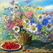 Схема вышивки «натюрморт»