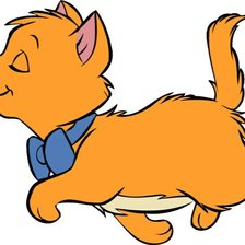 Схема вышивки «котенок»