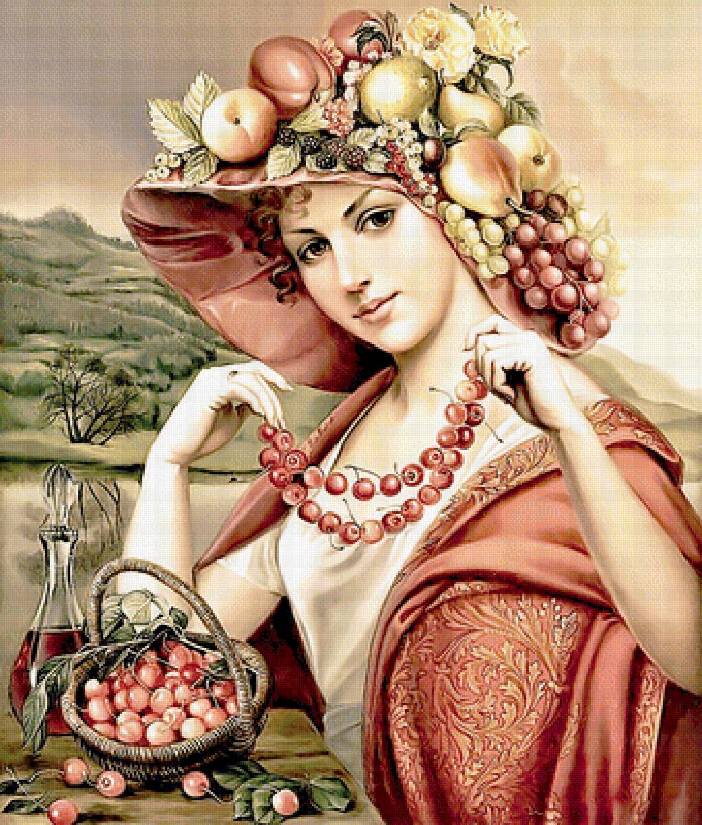 Портрет девушки - предпросмотр