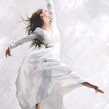 Схема вышивки «танец»