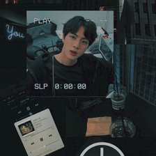 Схема вышивки «Bts»