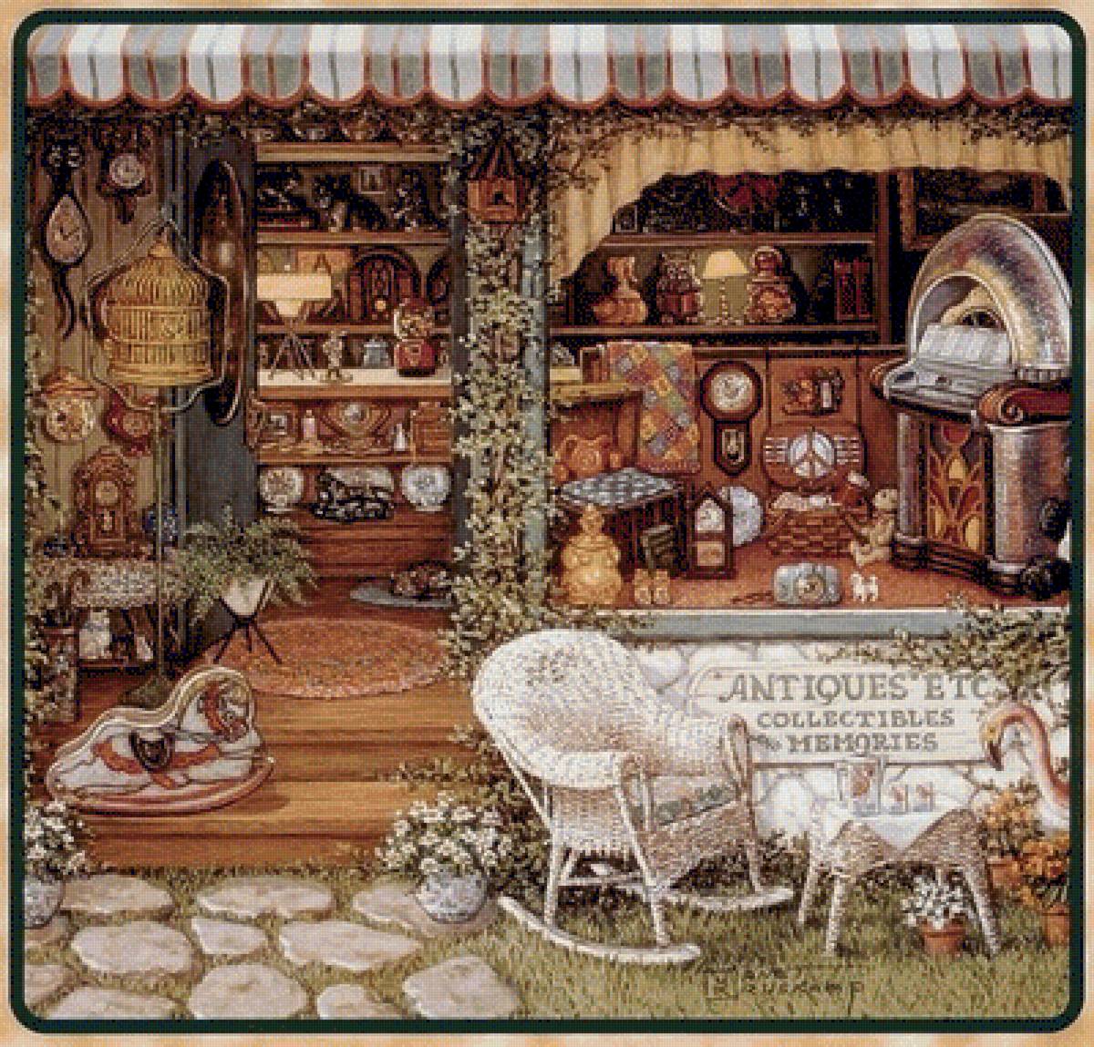 ЖАНЕТ КРУСКАМП. Уютный дом-1 - помещения, интерьер - предпросмотр