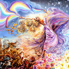 Схема вышивки «Танцующая дева»