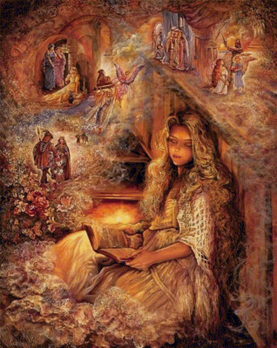 ЖОЗЕФИНА УОЛЛ. ВОЛШЕБНЫЕ СНЫ - картины - предпросмотр