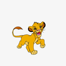 Схема вышивки «король лев»