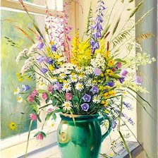 Схема вышивки «Букет из детства»