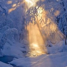 Схема вышивки «ЗИМА»