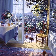 Схема вышивки «Летний вечер»