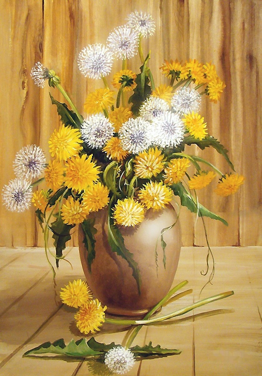 одуванчики - оригинал