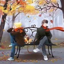 Схема вышивки «Осеннее настроение»