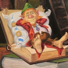 Схема вышивки «Гном»