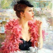 Схема вышивки «В ожидании»