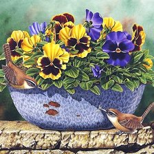 Схема вышивки «ВИОЛА»