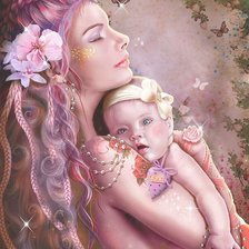 Схема вышивки «MUNDO MAGICO DE LA INFANCIA»