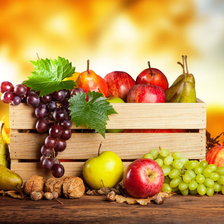 Схема вышивки «Фрукты»