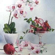 Схема вышивки «акварель»