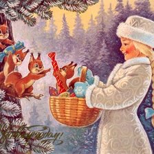 Схема вышивки «Новый Год»