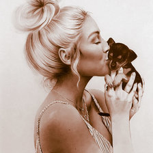 Схема вышивки «Подарочек»