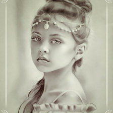 Схема вышивки «Маленькая принцесса»