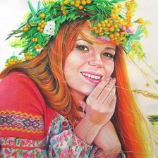 Схема вышивки «Рисунки Морган Дэвидсон»