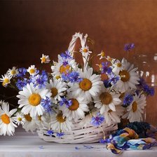 Схема вышивки «Цветы»