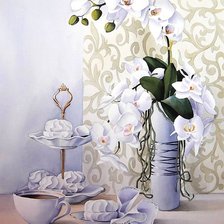 Схема вышивки «акварель»