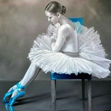 Схема вышивки «Балерина»