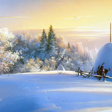 Схема вышивки «Стожок»