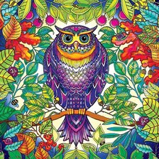 Схема вышивки «Сова»