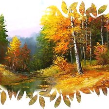 Схема вышивки «ПЕЙЗАЖ»