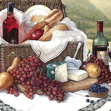 Схема вышивки «ПИКНИК»