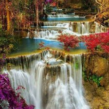 Схема вышивки «водопад»