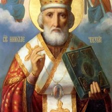 Схема вышивки «николай чудотворец»