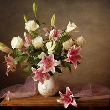 Схема вышивки «Цветы»